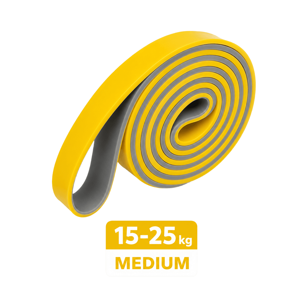 Medium Resistance Band - Yellow - Image 1
